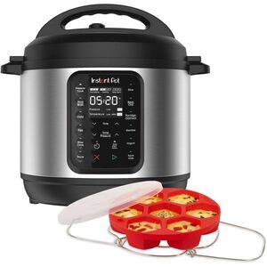 Open Box - Instant Pot -  6QT Multi-Cooker Rice Cooke Black/Silver